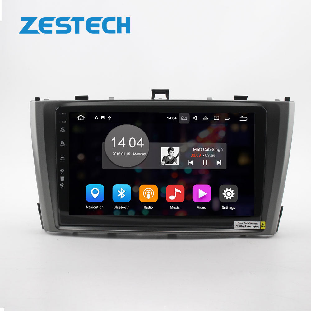ZESTECH 9" MTK8227 Android 10 car players radio for Toyota Avensis 2009-2013 carstereo car touch screen dvd player video