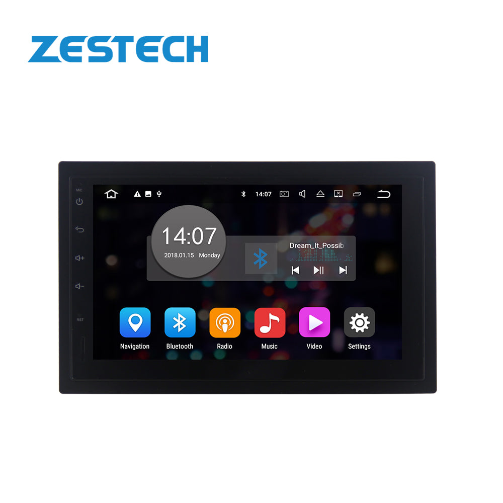 ZESTECH 7 Inch Android 10 Universal car autoradio audio system GPS navigation car multimedia stereo car videos dvd player