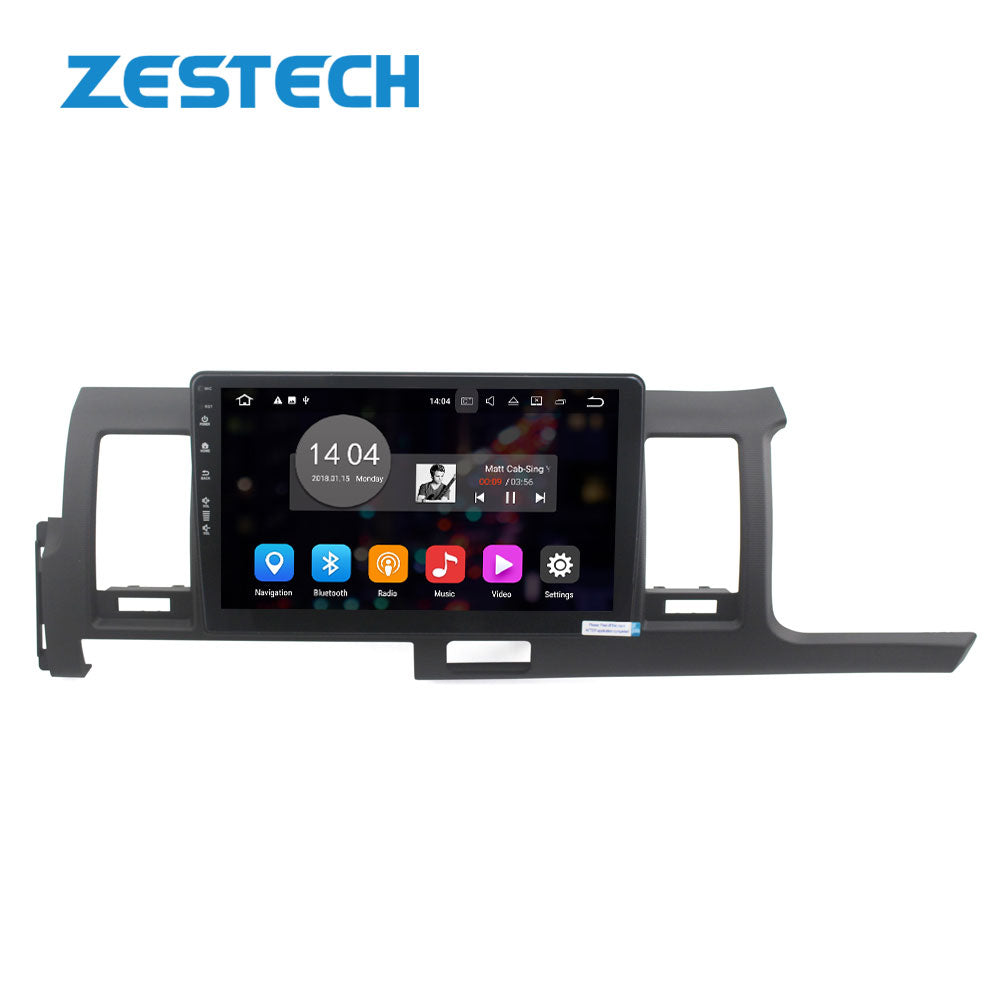 ZESTECH Android 10 car dvd player gps navigation for Toyota Hiace 2007-2019 video touch screen autoradio
