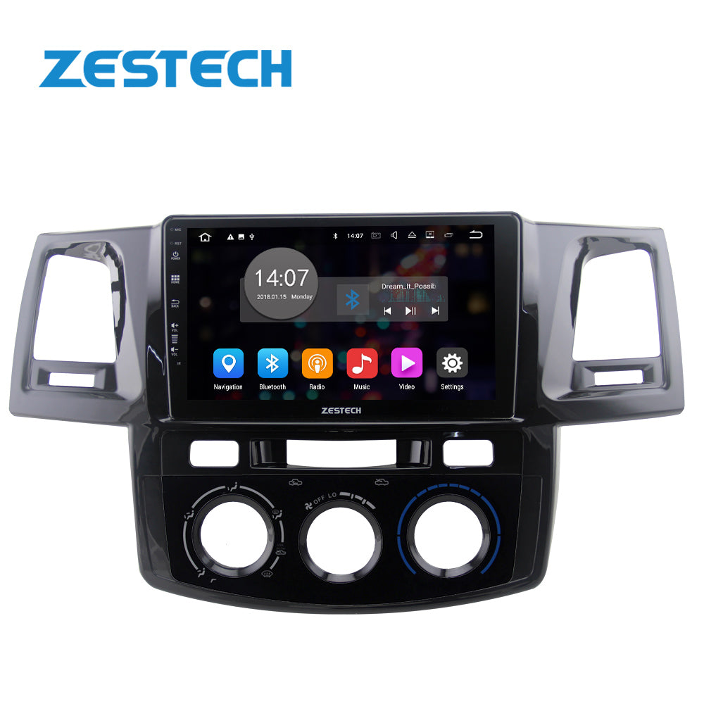 Android 10.0 Car DVD GPS Stereo Audio Navigation System for TOYOTA HILUX 2007-2014 years Radio player