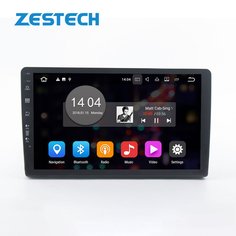 ZESTECH Universal 9 inch Android 10 autoradio videos car screen audio Navigation & GPS android tv radio