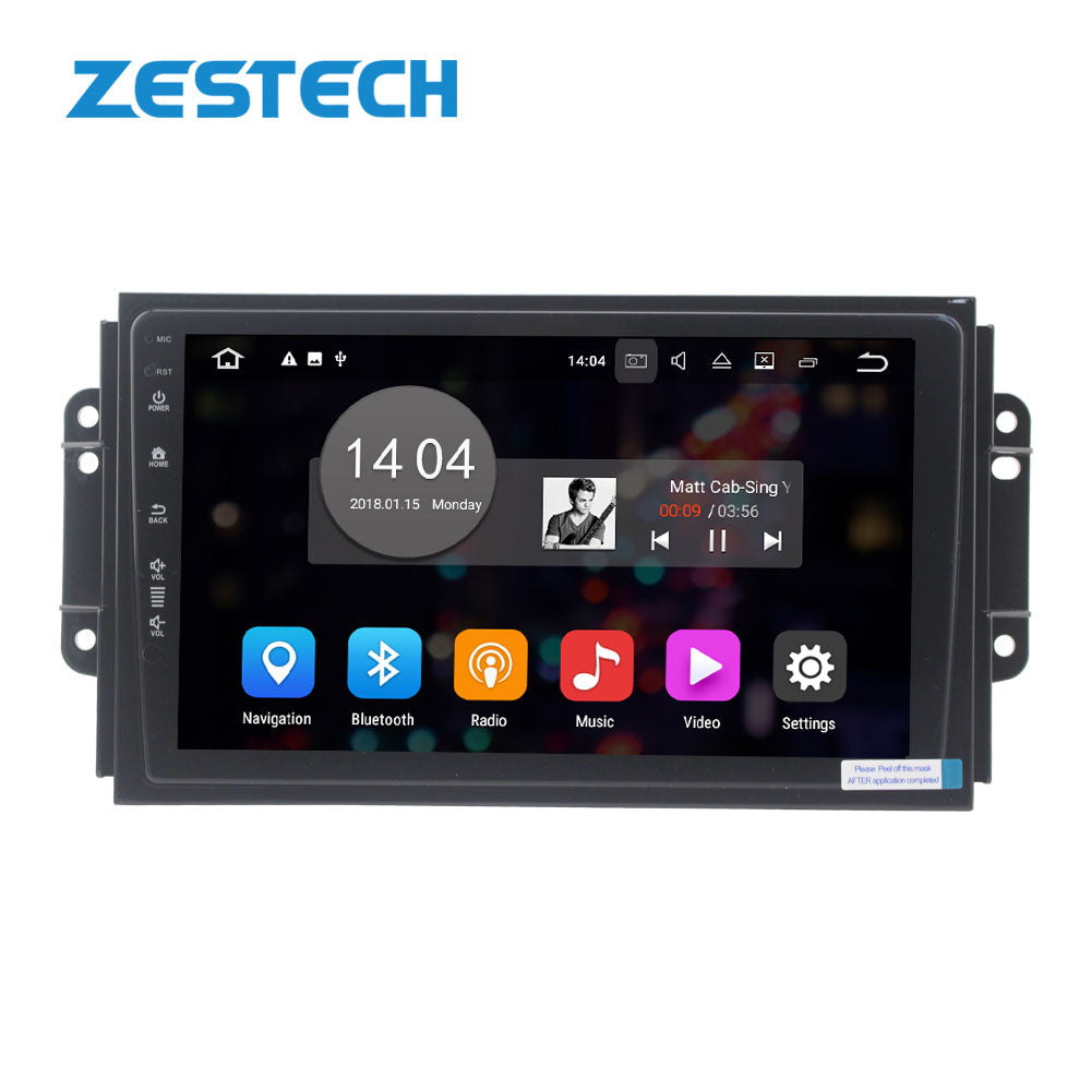 ZESTECH 9" MTK8227 Android 10 car dvd player for Toyota Fortuner 2016 video navigation tracker device radio stereo screen tv