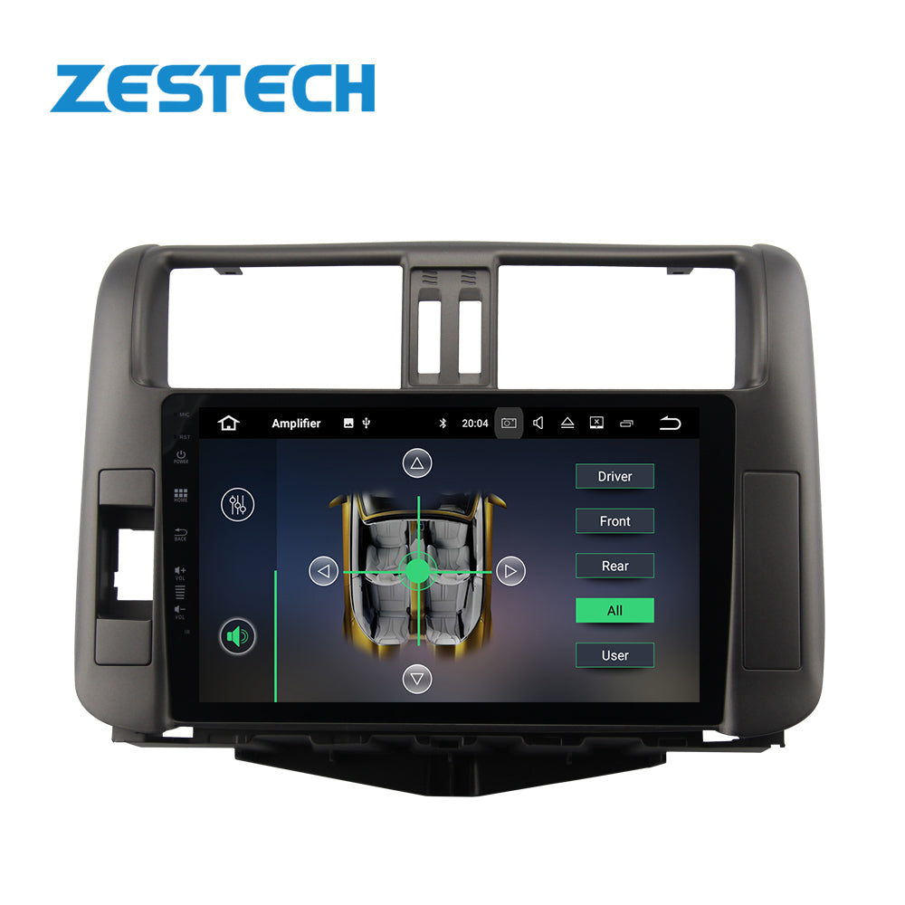 ZESTECH 9" touch screen car radio for Toyota Prado octa core Android 10 dvd player with 4G RAM 32G Rom steering wheel control