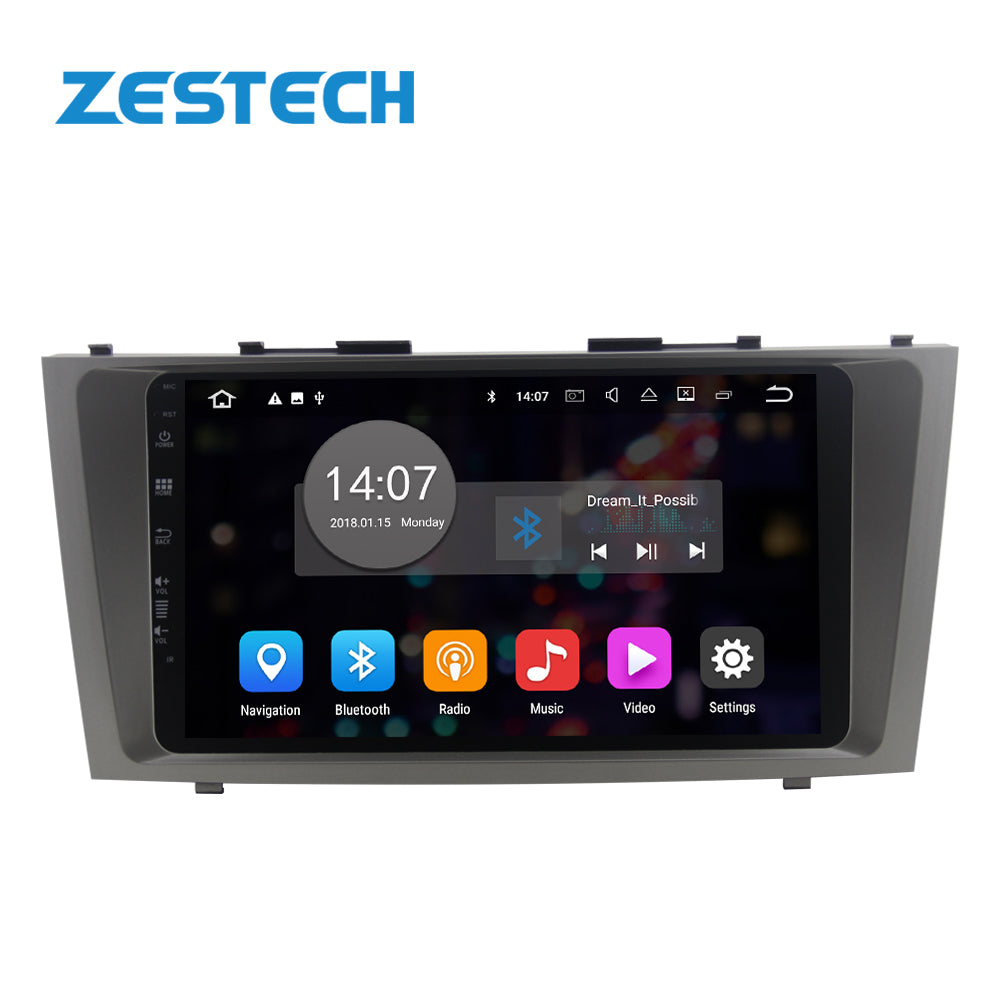 ZESTECH 9" MTK8227 Android 10 videos dvd for Toyota Camry 2007-2011 car gps car stereo touch screen car audio dvd