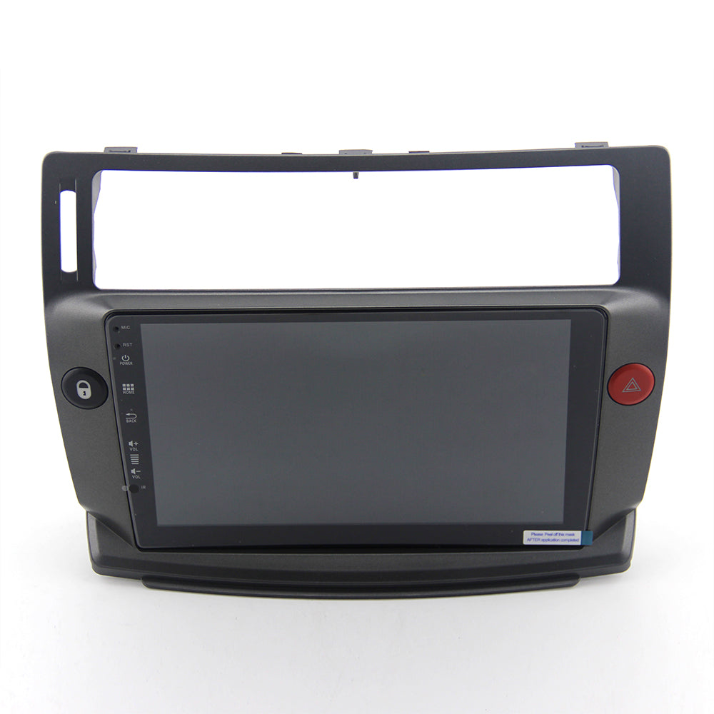 Android 10 autoradio touch screen car audio system for Citroen C4 with radio dvd gps navigation system