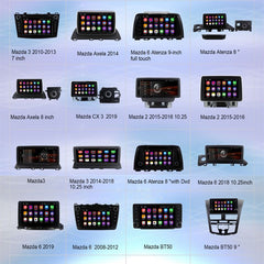Android 10 car players radio 9" Touch Screen carstereo for Mazda 6 2019-2021 car touch screen dvd player video