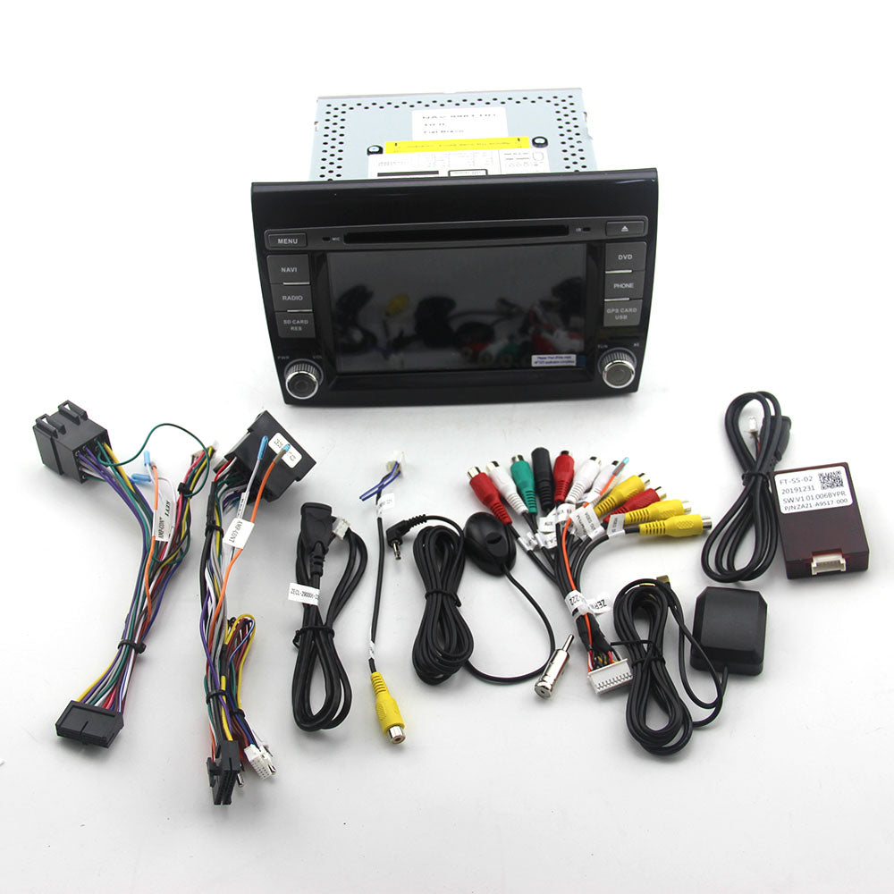 IPS DSP 2 Din Android10.0 Car Multimedia player For Fiat/Bravo 2007 2008 2009 2010 2011 2012