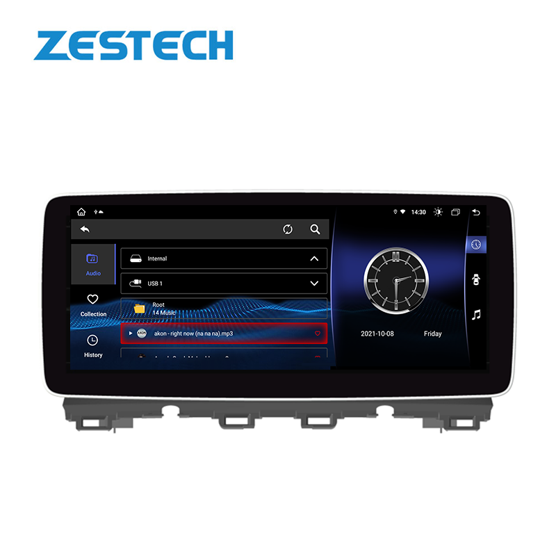 ZESTECH 12.3 INCH Android 11 car dvd player gps navigation for Mazda CX-4 stereos radio touch screen autoradio