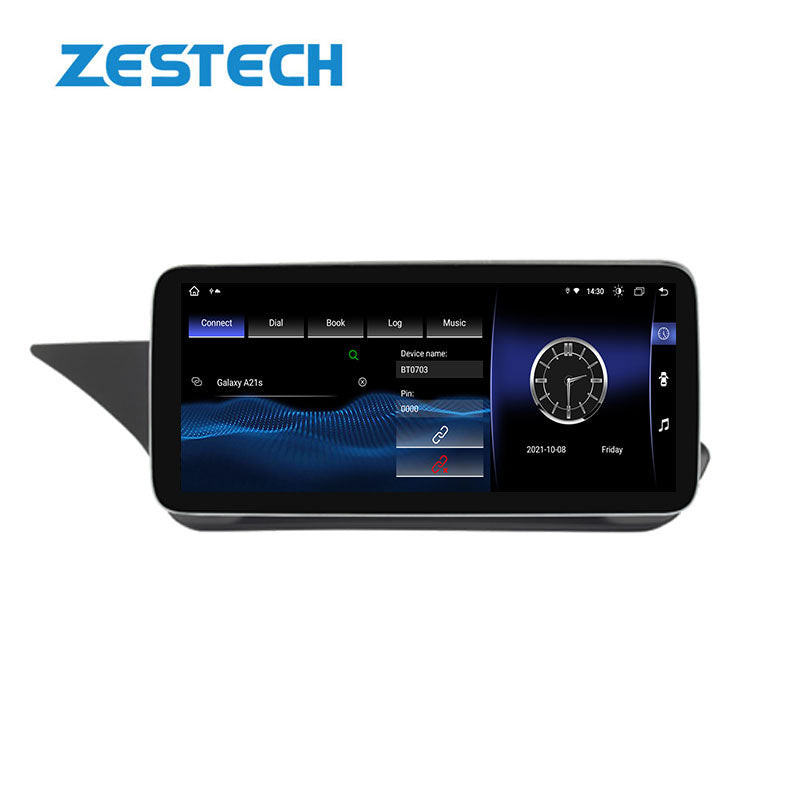 ZESTECH 12.3" reverse camera car android screen car video For Benz E Class W212 2010-2016 car radio navigation & gps