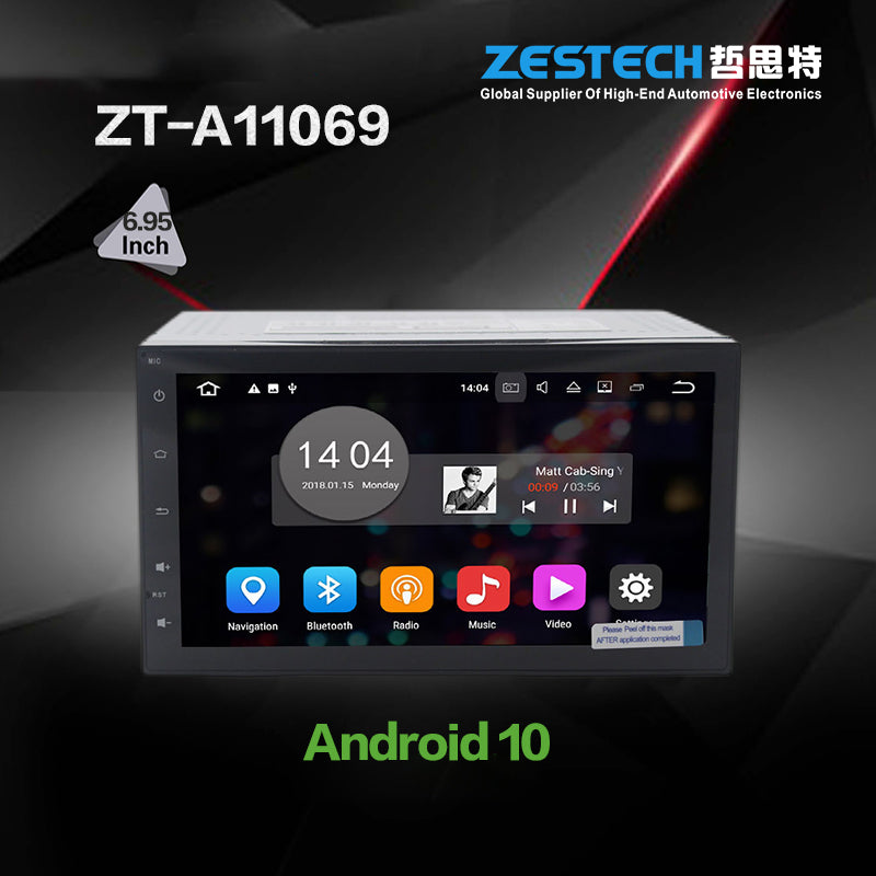 ZESTECH 7/9/10 INCH Android 10 universal touch screen car dvd player stereos autoradio multimedia car videos systems