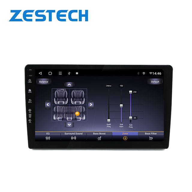 ZESTECH Android 10 TS18 car radio audio system GPS navigation car multimedia stereo for 9 inch Universal car videos dvd player