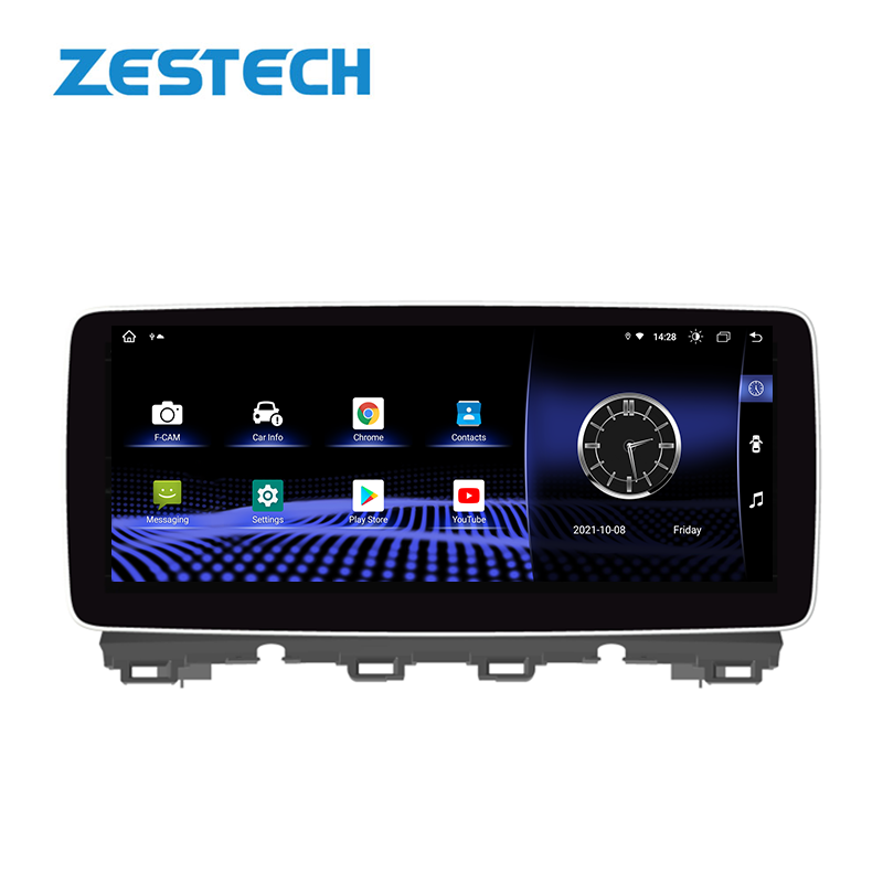 ZESTECH 12.3 INCH Android 11 car dvd player gps navigation for Mazda CX-4 stereos radio touch screen autoradio