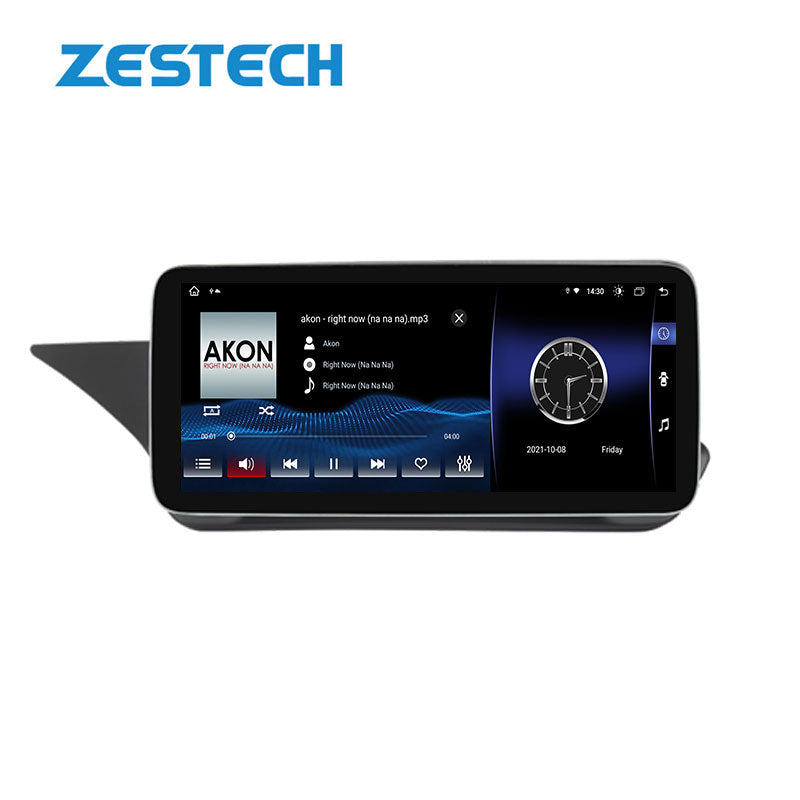 ZESTECH 12.3" reverse camera car android screen car video For Benz E Class W212 2010-2016 car radio navigation & gps