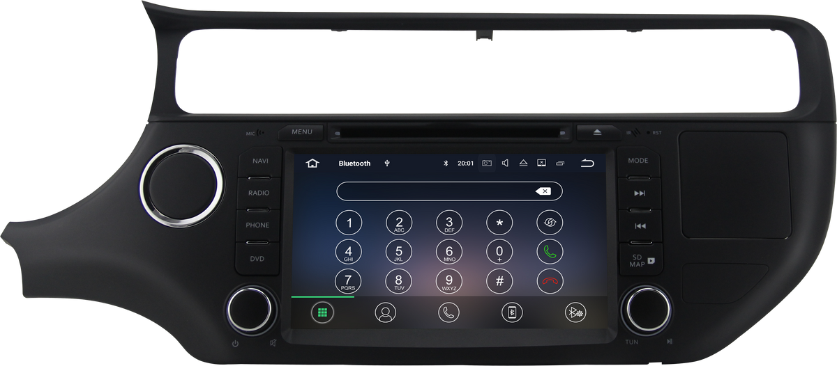 Octa Core Android 10 car audio FOR KIA RIO 2015 dvd player head device multimedia stereo