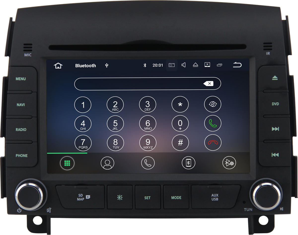 Android 10 car radio system GPS navigation for Hyundai Sonata 2007-2008 car multimedia stereo car video dvd player