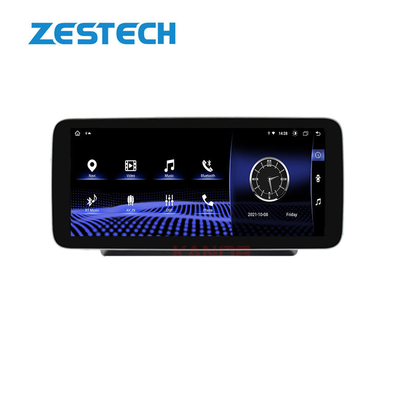 ZETSTECH 12.3'' Android 11 For Benz B Class w246 B180 B200 Car Stereo Adjustable Viewing Angle Head Unit