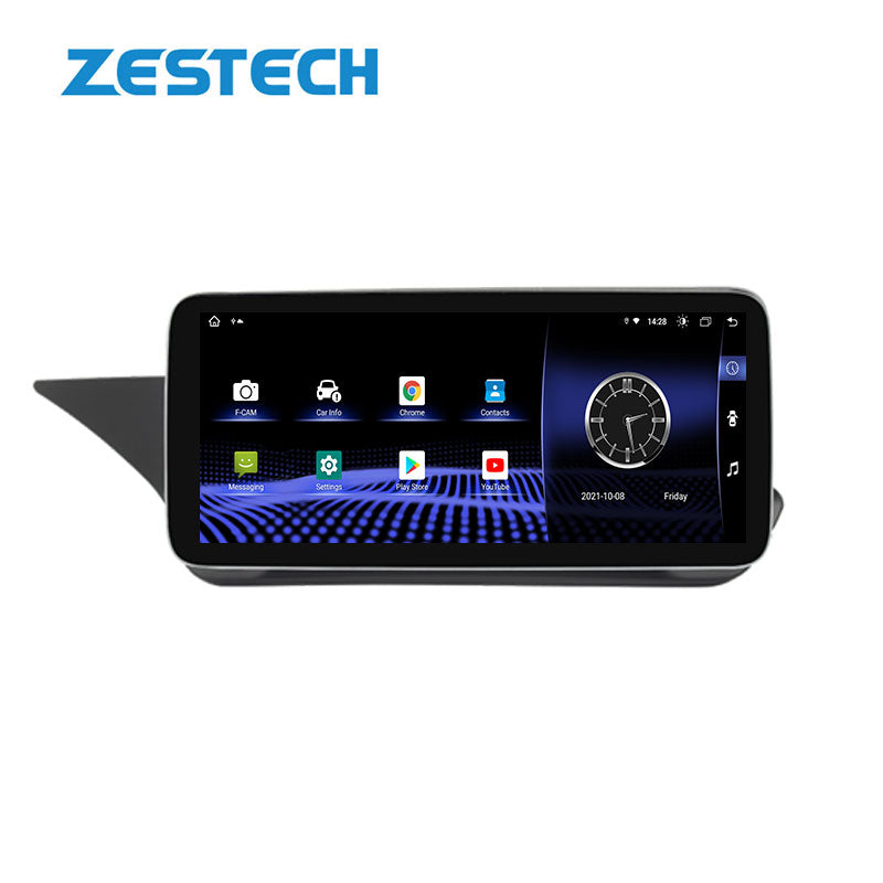 ZESTECH 12.3" reverse camera car android screen car video For Benz E Class W212 2010-2016 car radio navigation & gps