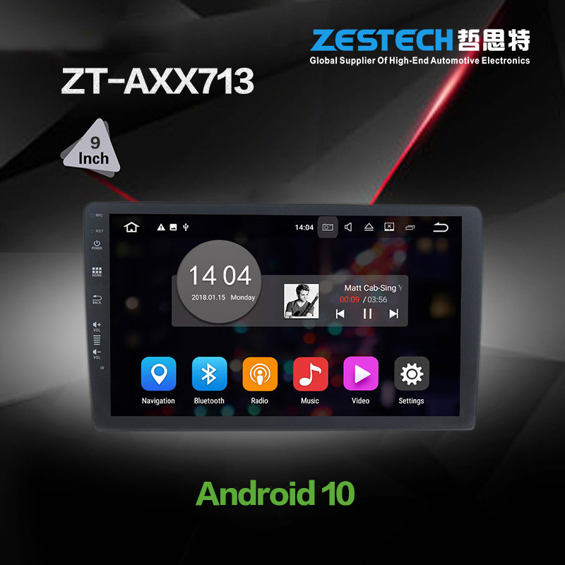 ZESTECH 7/9/10 INCH Android 10 universal touch screen car dvd player stereos autoradio multimedia car videos systems