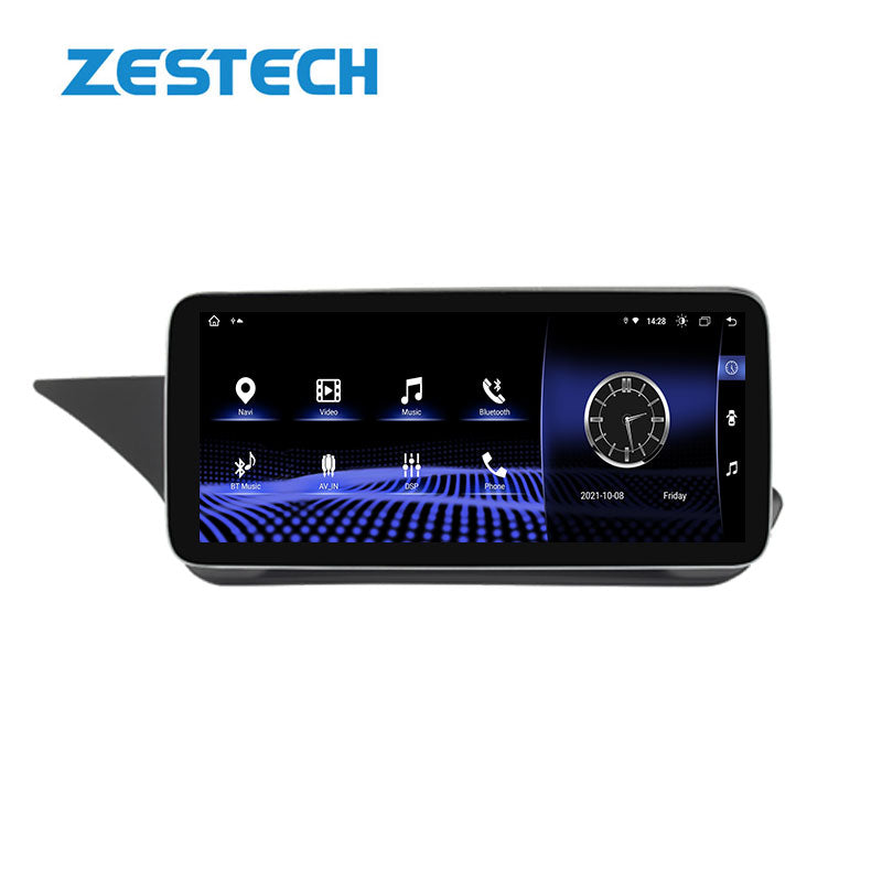 ZESTECH 12.3" reverse camera car android screen car video For Benz E Class W212 2010-2016 car radio navigation & gps