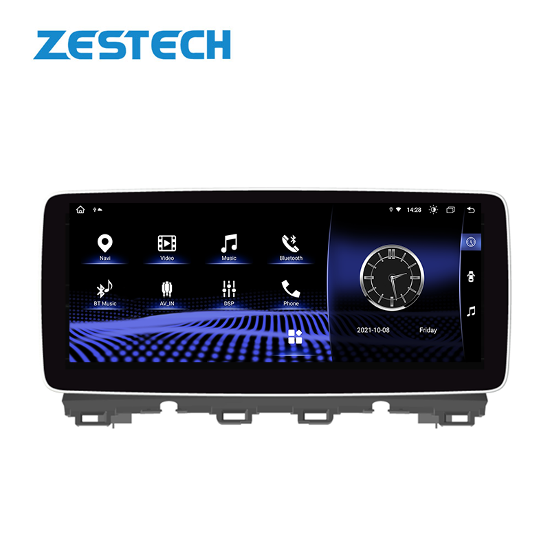 ZESTECH 12.3 INCH Android 11 car dvd player gps navigation for Mazda CX-4 stereos radio touch screen autoradio