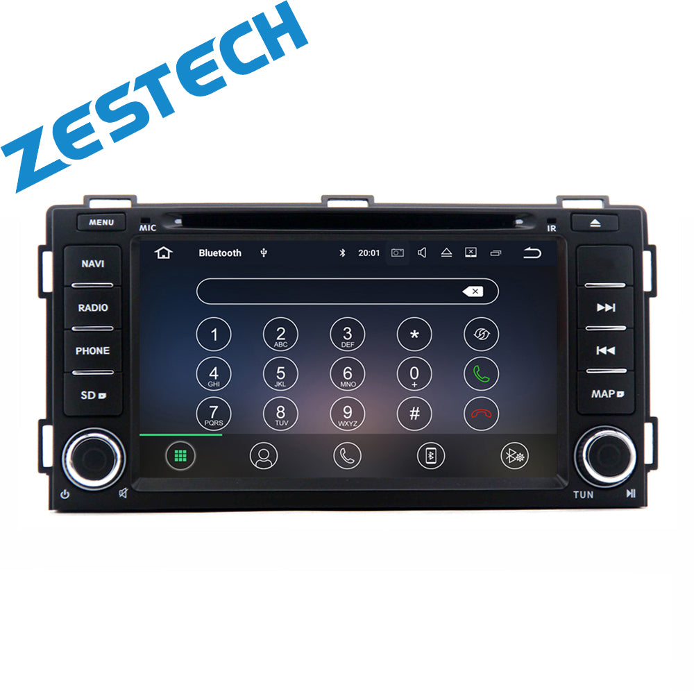 7 inch Android 10.0 car multimedia stereo GPS Navigation For Zotye Z300 SWC Reverse Camera car video dvd player