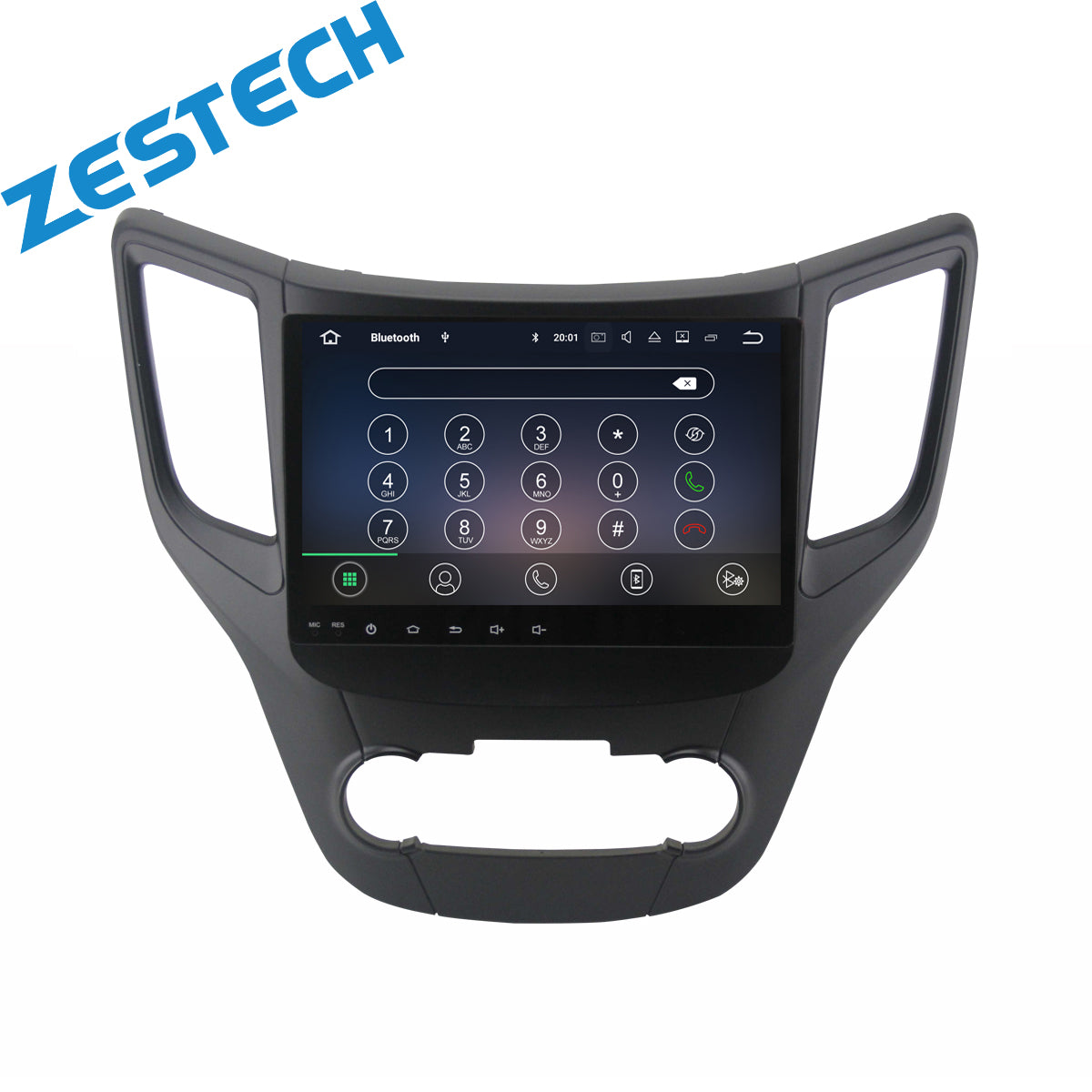 ZESTECH 9 inch single din GPS Navigation Android 10.0 system car+multimedia+stereo for Changan CS35