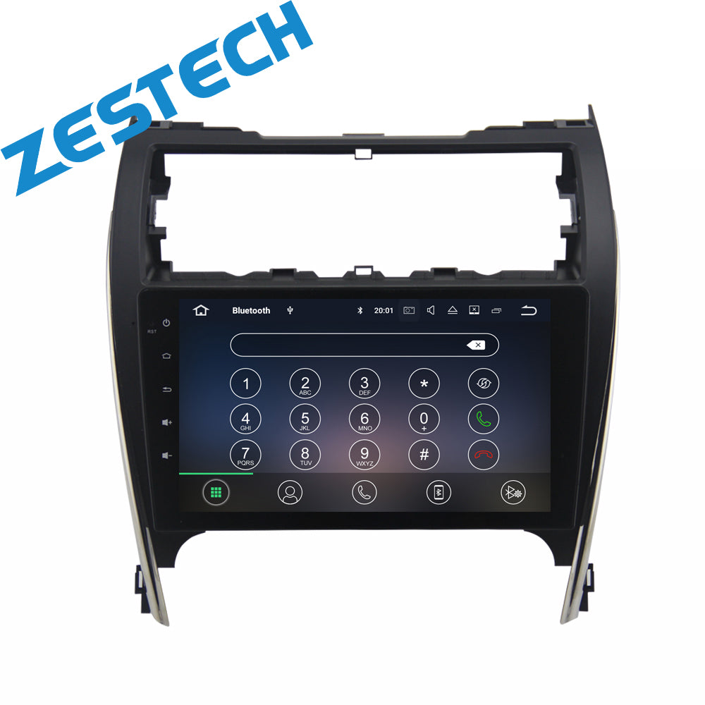 ZESTECH 10.1" MTK8259 Android 10 car stereo dvd music for Toyota Camry European video touch screen cd players systems tv stereo