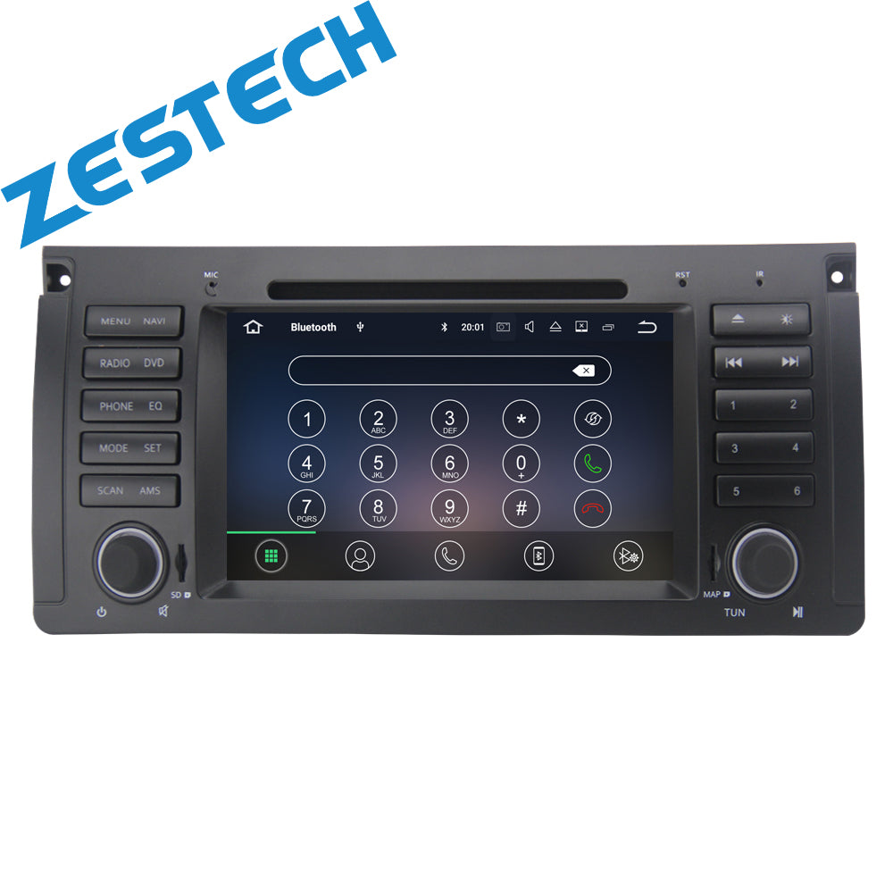 9 Inch Android 10.0 Car DVD Radio player for BMW x5 E39 E53 97-2006 GPS Navigation Multimedia