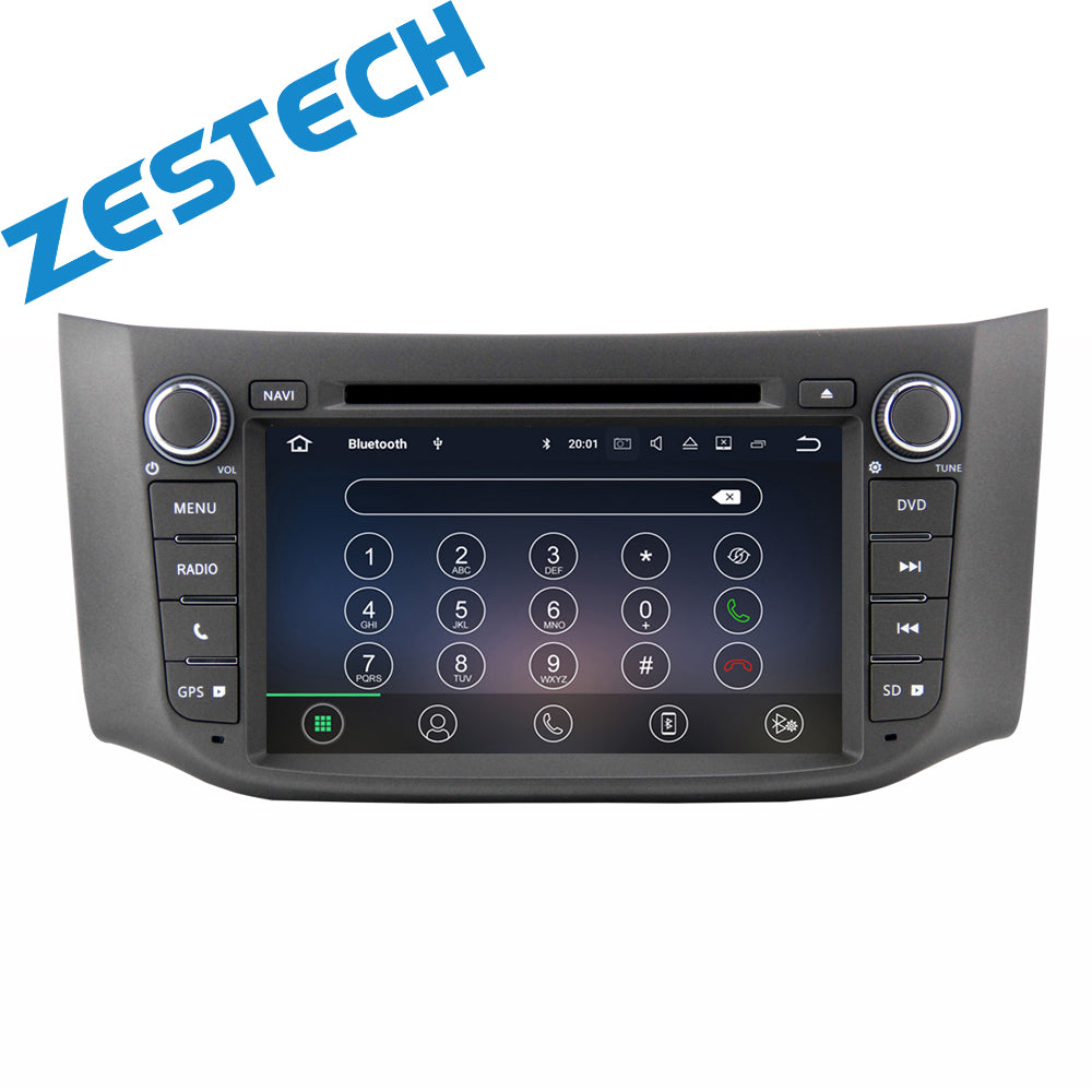 8 inch Double din Android 10 Car Radio Multimedia Player For Nissan Sylphy original plug 2012-2016 with DVD GPS Navigation