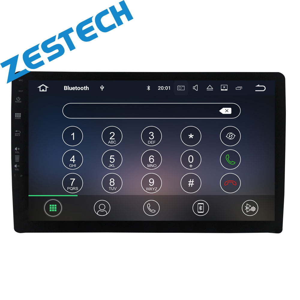 ZESTECH 10.1inch 2 DIN Rotaing Android 10 Universal video car radio touch screen cd player audio system multimedia