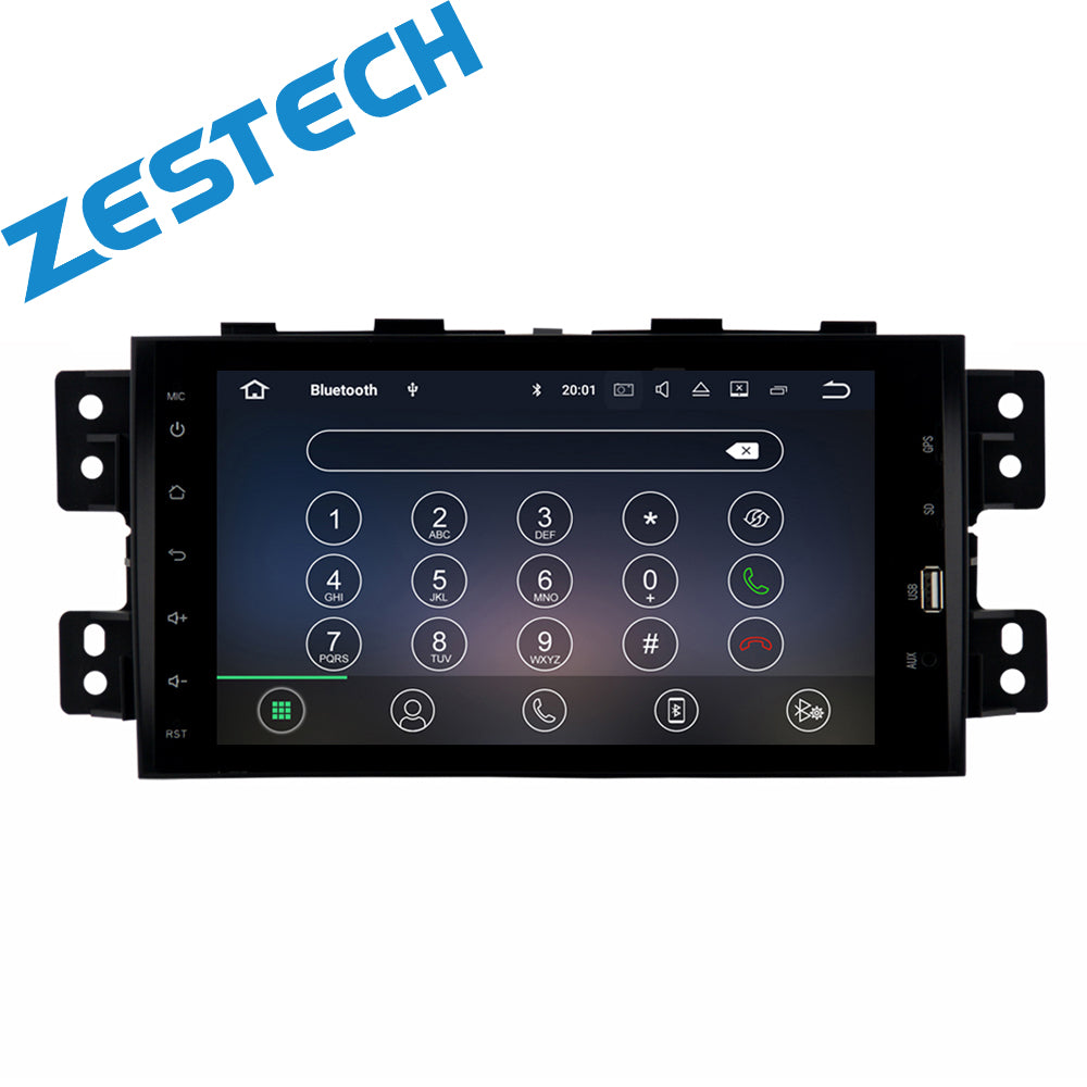 ZESTECH Car Audio Android 10.0 Car DVD GPS Stereo Player For KIA Mohave/Borrego 2008 Autoradio Navigation 1024*600 IPS Screen