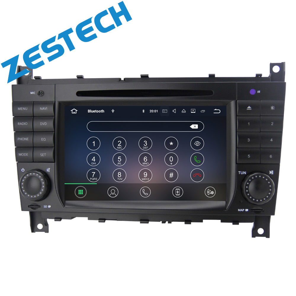 ZESTECH Android 10 dvd car audio cd and stereo tv and dvd player with usb car radio dvd navigation for Benz 203 Unopeless