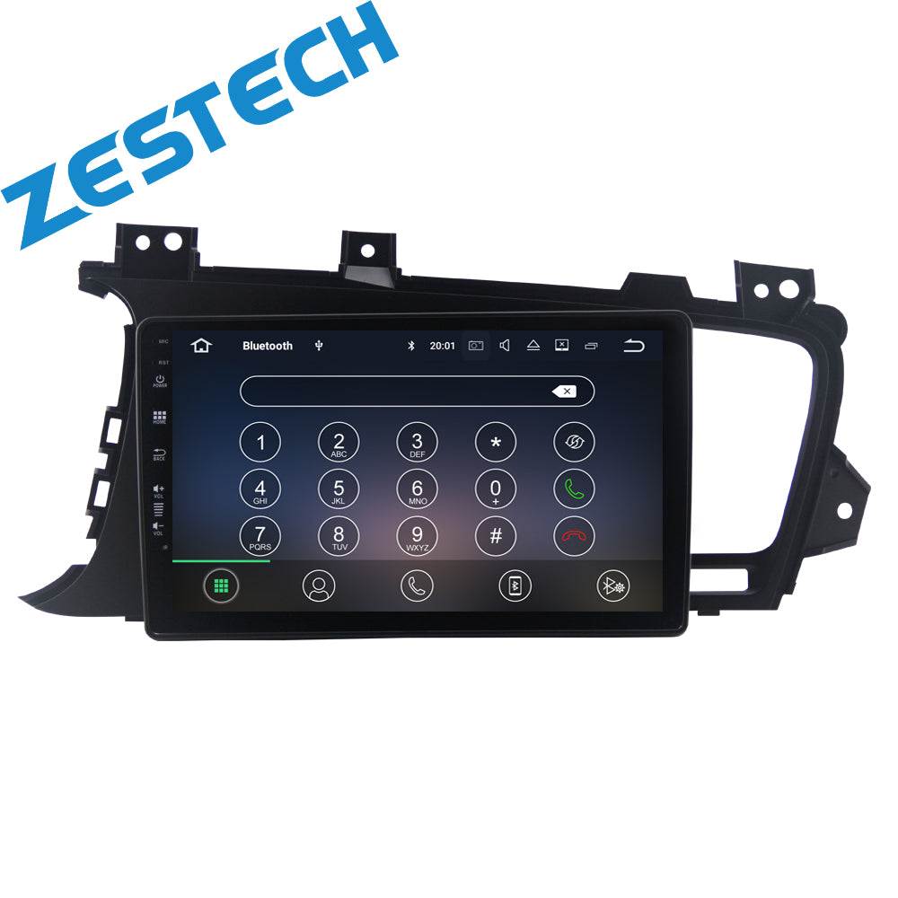 ZESTECH 9" MTK8227 Android 10 car dvd player video navigation for KIA K5 2014 gps tracker device radio stereo screen tv camera