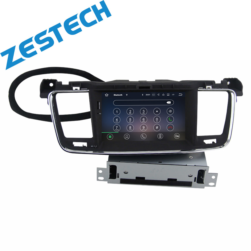 ZESTECH Android 10.0 car dvd player for peugeot 508 2011+ multimedia gps radio navigation multimedia wifi 2G RAM