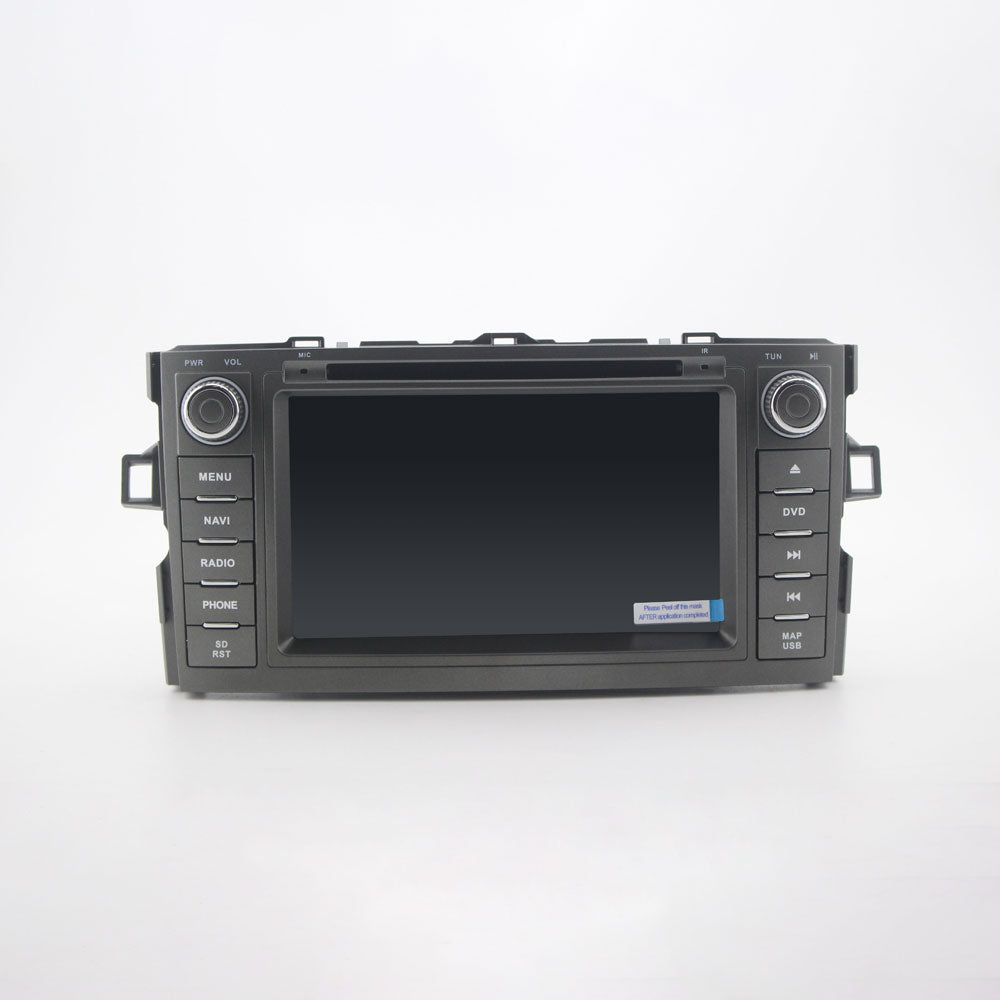 ZESTECH 7" MTK8227 Android 10 videos dvd for Toyota Aurts 2007-2012 car gps car stereo touch screen car audio dvd