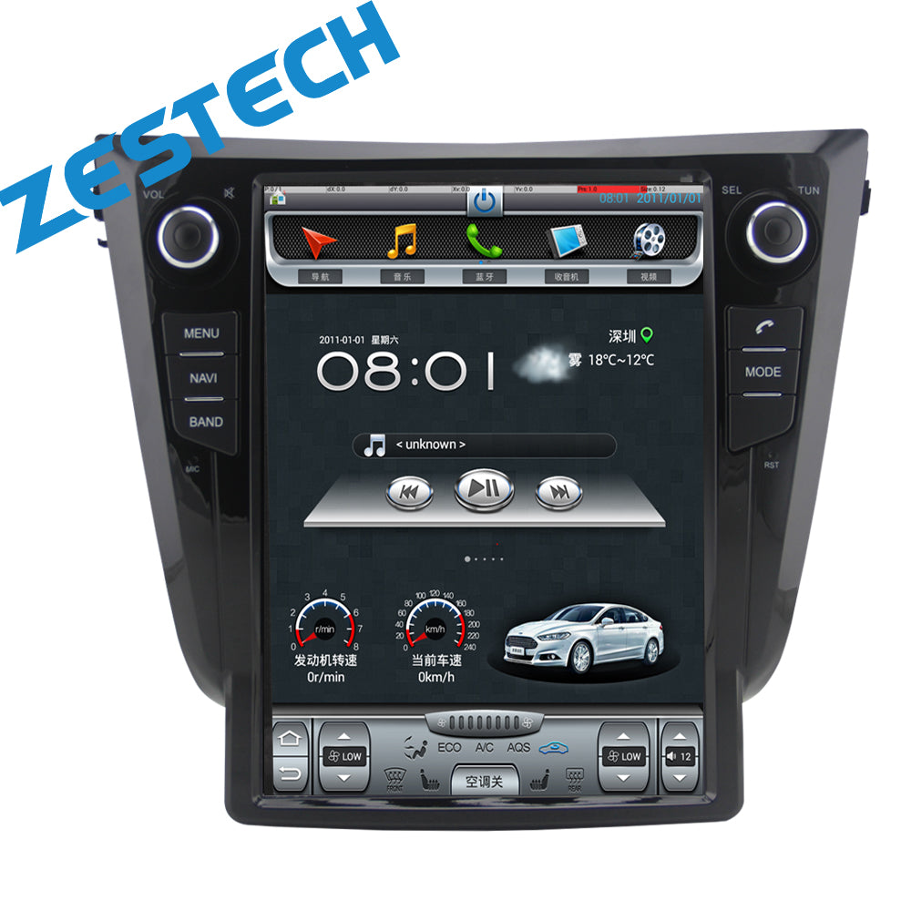 PX6 Tesla Screen Head unit Multimedia For Nissan Qashqai X-TRAIL Radio Android Car Player GPS Navigation Audio 2015-2019