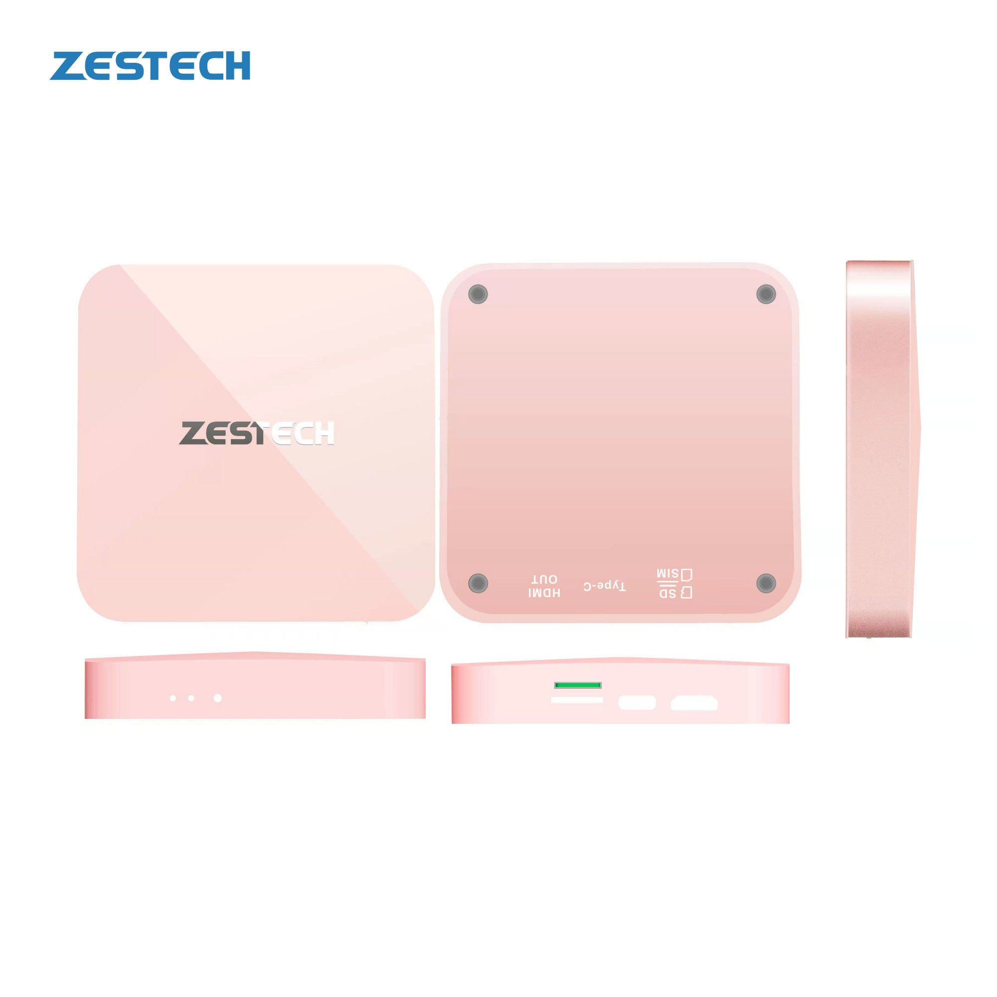 ZESTECH Factory Multimedia Player Box 4g+64g Car Radio CarPlay Android 10 System AI Box Android Auto Wireless CarPlay Adapter