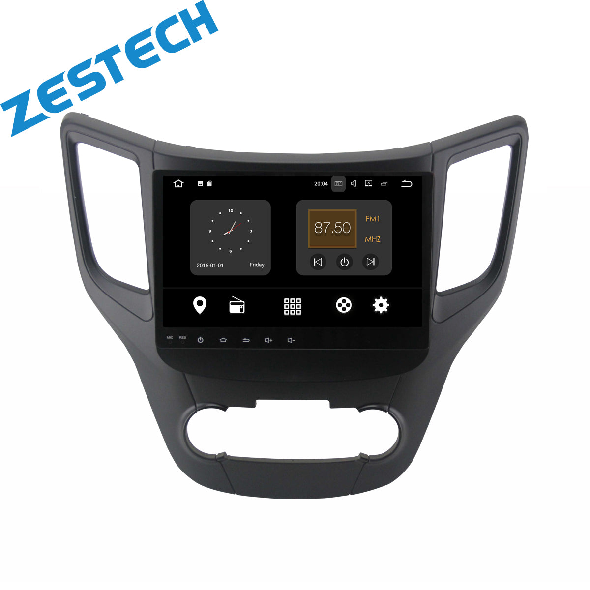 ZESTECH 9 inch single din GPS Navigation Android 10.0 system car+multimedia+stereo for Changan CS35